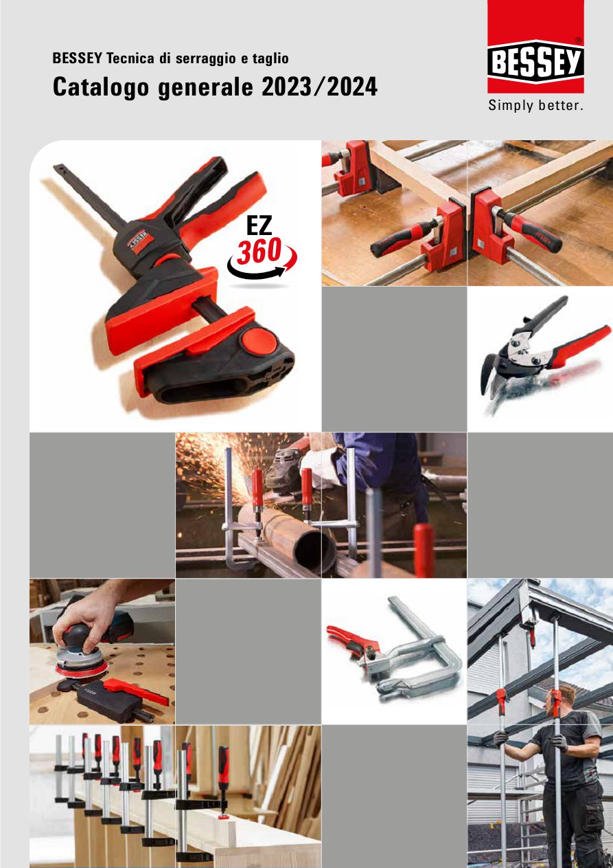 BESSEY CM22 Morsetto A C Forgiato | 6,3 Cm Di Apertura | Serraggio 900 Libbre Per Fai Da Te E Saldatura